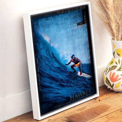 KE097 - Canvas Wrap in Floater Frame