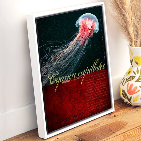 KE601 - Canvas Wrap in Floater Frame